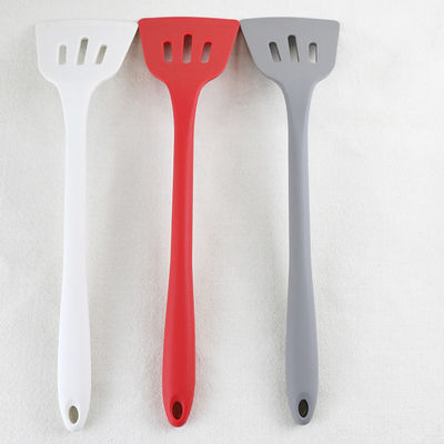 Rood Vastgesteld de Spatel Heet Bewijs van Gray White Colors Silicone Kitchenware met Panton-Kleur