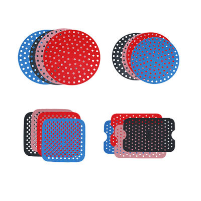 Van de het Siliconelucht van de voedselrang de Braadpanbaksel Mat Nonstick Multi Color