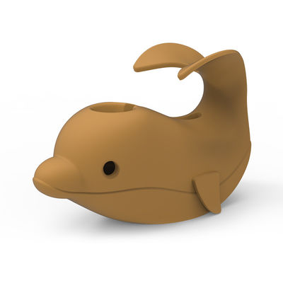 Leuk Naar maat gemaakt Silicone, de Dekking van Badkuipspuiten met de Vorm van de Rinocerosdolfijn
