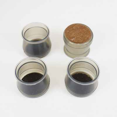 Eco Vriendschappelijk Naar maat gemaakt Silicone, Zachte Rubber het Beenbeschermers van de Siliconestoel