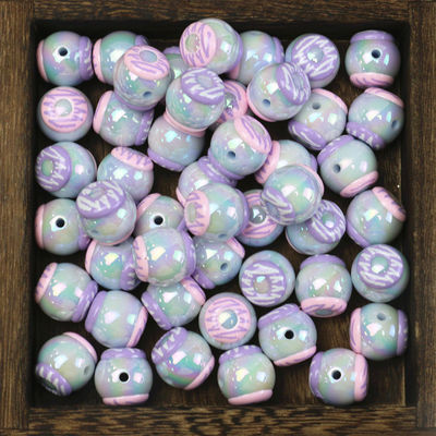 Chunky Gumball Roze Kleur Bulk Bubblegum Kralen Acryl Losse Kralen Voor Sieraden