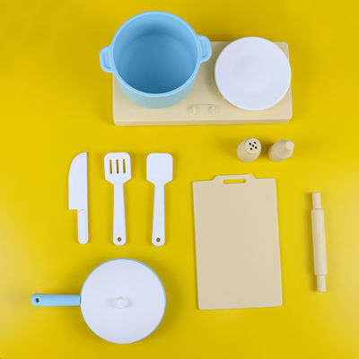 2023 NIEUWE AANKOMSTbaby die het voedselrang van BPA vrije het koken het stuk speelgoed van het keukensilicone giftreeksen spelen