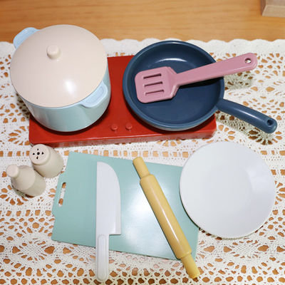 2023 NIEUWE AANKOMSTbaby die het voedselrang van BPA vrije het koken het stuk speelgoed van het keukensilicone giftreeksen spelen