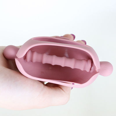Van de het varkensvorm van douane Divers Vormen van de het handvatgreep Silicone Teether voor Baby met Diverse Ontwerpen