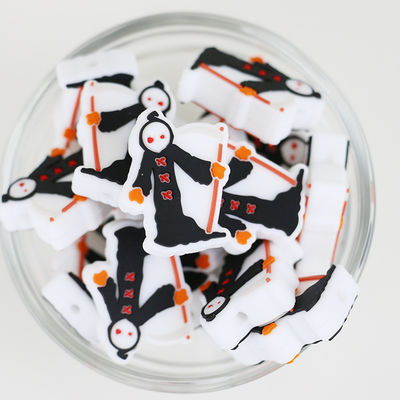 100% de veilige Parels van het Siliconetandjes krijgen Niet-toxisch voor Babys en Jonge geitjesdiy Halloween silicone brandpuntsparels
