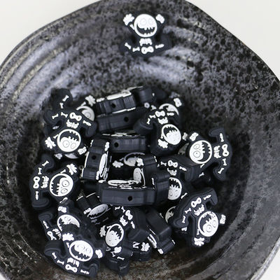 in het groot lage van het het beeldverhaaldiy Silicone van MOQ goedkope leuke het Tandjes krijgenparels voor pennen keychains