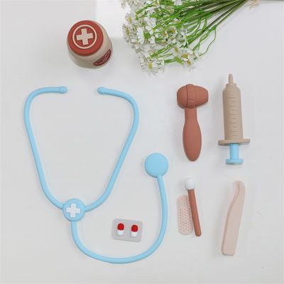 ODM siliconen speeltjes voor baby's met functionaliteit voor het spelen van rollen van artsen