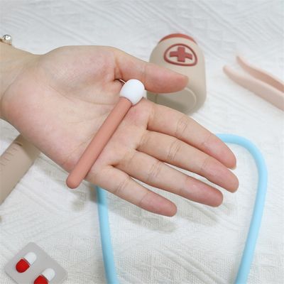 ODM Baby Silicone Speelgoed Eco-vriendelijk MOQ 100 BPA Free Kids Silicone Doctor Kit