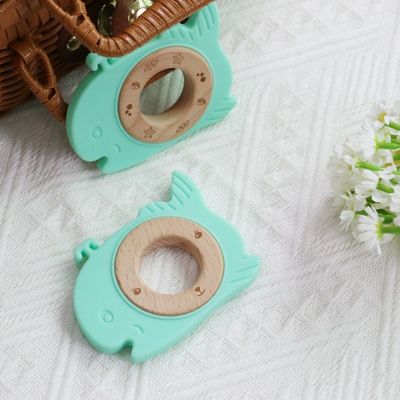 Verzachtende tandvlees Silicone baby tanden tanden spelen gladde schapen walvis