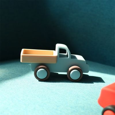 Gepersonaliseerde baby siliconen auto speelgoed hardlopende siliconen auto's kinderen spelen