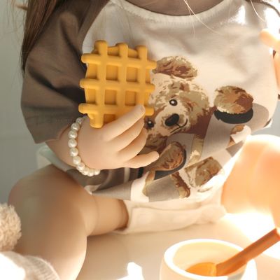 CE-veiligheidsstandaard Baby siliconen speelgoed met siliconen speelgoed met theepot set 17pcs