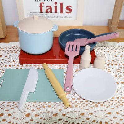 Fabriek Nieuwe aankomst Pretend Play Set Keuken Speelgoed Montessori Onderwijs Silica Gel Keuken Silica Speelgoed