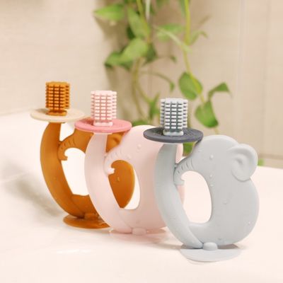 Silikon baby tether BPA-vrij zachte textuur kalmeert pijnlijk tandvlees tandheelkundige verlichting Silicone tether veilig voor baby speelgoed