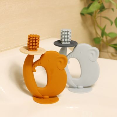 Silikon baby tether BPA-vrij zachte textuur kalmeert pijnlijk tandvlees tandheelkundige verlichting Silicone tether veilig voor baby speelgoed