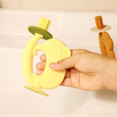 BPA-vrij tanden Silicone zachte textuur gemakkelijk vast te houden Helpt bij tandpijn Verlichting Beste baby tanden speelgoed