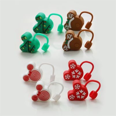 Fabriek Groothandel en Custom Full Silicone Bpa Free Food Grade Silicone Straw Topper Hoed Hoedjes Voor Drinkstraw