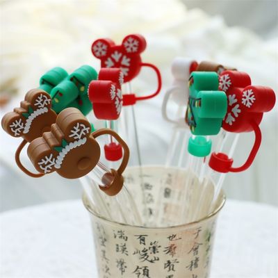 Fabriek Groothandel en Custom Full Silicone Bpa Free Food Grade Silicone Straw Topper Hoed Hoedjes Voor Drinkstraw
