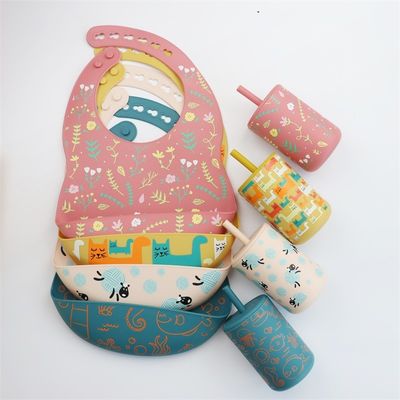 Capaciteit 200 ml Silicone Sippy Cup met hoog duurzaam stro
