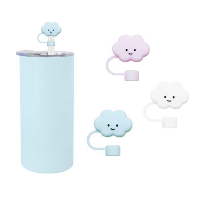 Verschillende bloemen Silicone stro stro Hoed Toppers Hoed Toppers voor Tumbler Cup