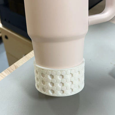 Custom 3D siliconen beker Bumper Boot flesje mouw voor 20 30 40 oz Tumbler met Handle beker siliconen deksel flessen onderste deksel