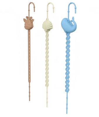Silikonkralen BPA-vrij baby tanden baby halsketting fopspeen ketting accessoires voor baby