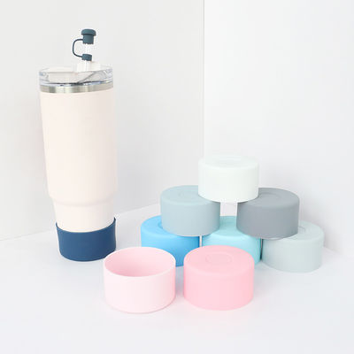 Silicone deksel flessen Waterfles Boot voor Owala 7.5cm 40oz Anti-slip beschermende mouw Onderste mouw Cup Cover Accessoires
