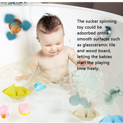 Nieuwste siliconen baby bad water tafel speelgoed Schimmelvrij baby bad speelgoed baby cadeautjes OEM/ODM