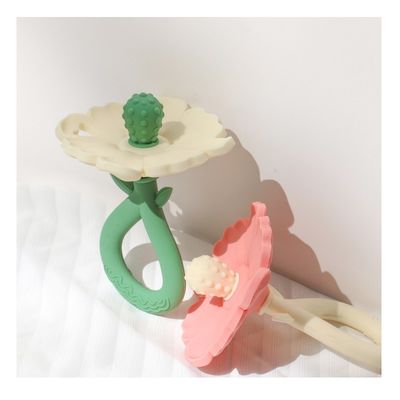 PAISEN Custom Flower Baby Feeding Teether kauw speelgoed Food Grade Baby Silicone Teether Molar Toys Baby Hand Teether product