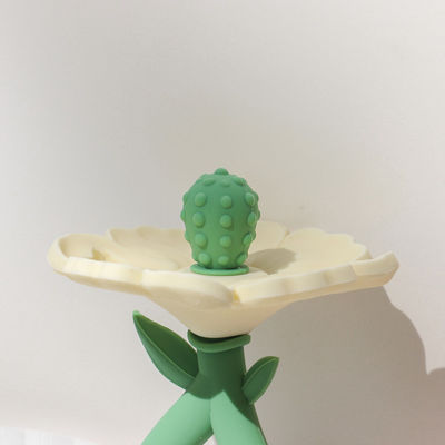 PAISEN Custom Flower Baby Feeding Teether kauw speelgoed Food Grade Baby Silicone Teether Molar Toys Baby Hand Teether product