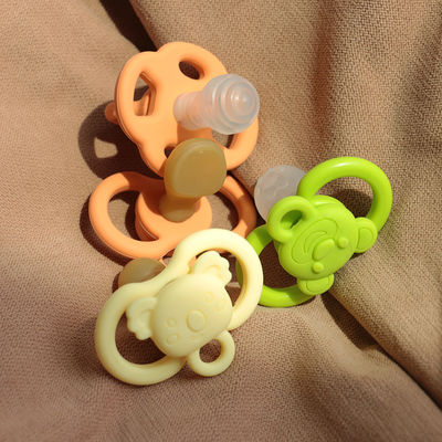 Groothandel verschillende kleuren beschikbaar voorraden snelle levering BPA vrij baby tandjes kalmerend kind zacht siliconen fopspeen