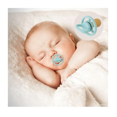 Custom schattig tekenfilmvorm Silicone fopspeen BPA-vrij baby tanden en kalmerend kind zachte fopspeen