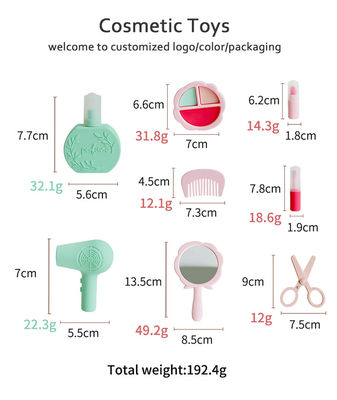 Make-up Speelgoed Rolspel Meisjes Set Baby Simulatie Voordoen Speelgoed Montessori Educatief voor Kinderen Kleuters Educatief Speelgoed