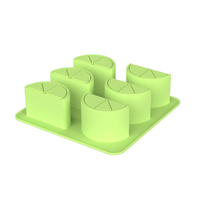 Aangepaste BPA-vrije ronde ijsblokkenbak BPA-vrij met deksel en container gemakkelijk te lossen ijsvorm kubusvorm voor ijsballen