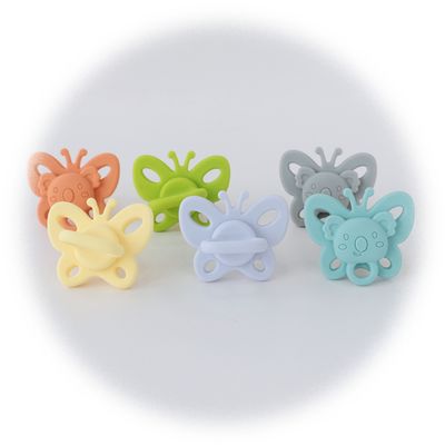 Warm verkopen Baby Gebruik Silicone Bibs fopspeen Silicone fopspeen Baby Gebruik Bpa Free Brustwarze Baby Silicone Shape fopspeen