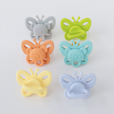 Warm verkopen Baby Gebruik Silicone Bibs fopspeen Silicone fopspeen Baby Gebruik Bpa Free Brustwarze Baby Silicone Shape fopspeen