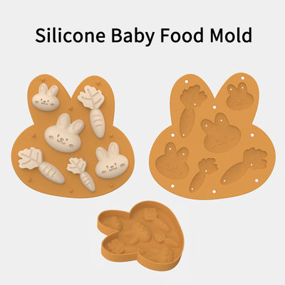 Silicone baby fruit voedsel voedingsbak IJskobbakbak maker voor zelfgemaakte babyvoeding borstvoeding tanden popsicle schimmel
