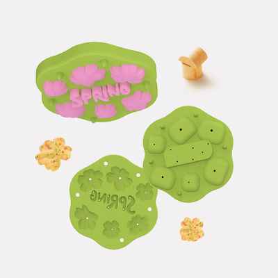 PAISEN Silikonen Lentebloem Baby Fruit Voedselvoerder Moedersmelk Popsicle Vormen voor tandenverlichting koelkastbak met deksel