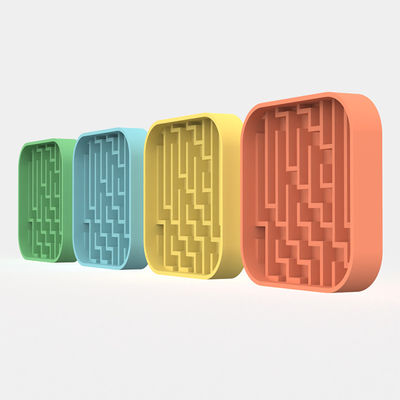 Fabrikant Custom Pet Silicone Lick Mat Pet Dog Cat Slow Feeder Dowl Mat Dog Food Collapsible Bowl Slow Feeder Dowl