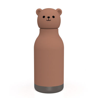 Bear Design Original Custom Food Grade Silicone 304 roestvrij staal Kinderen Terug naar school Verjaardag Water Kinderen Cups Training Cup