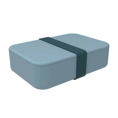 Voedingswaarde Silicone Salad Lunch Container Herbruikbaar BPA-vrij Microwave Safe Anti-Slip Functie 0-1L Capaciteit