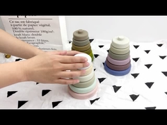 Het multi Functionele Speelgoed van het Babysilicone Kleurrijk met Vriendschappelijk Medisch de Rangmateriaal van Eco