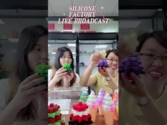 Babe Soft Silicone Stacking Rings-Blokken met Kerstboomvorm