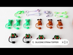 Volledige siliconen stroomschijf in 3D-ontwerp voor Stanley Cup Tumblers 6-12mm stro / Sippy